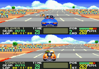OutRunners (USA) In game screenshot
